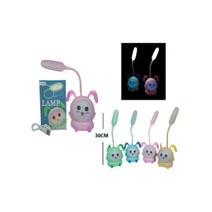 Lámpara Velador Orejitas LED De Bajo Consumo VEL-81017