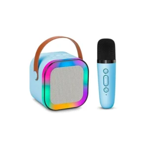 Parlante Karaoke Con Micrófono, Efectos de Sonido y RGB K12