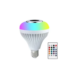 Lámpara LED RGB Parlante, La Combinación Perfecta 12WC