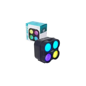 Parlante Bluetooth Portátil 3 Flame Light Con Luz LED 1835