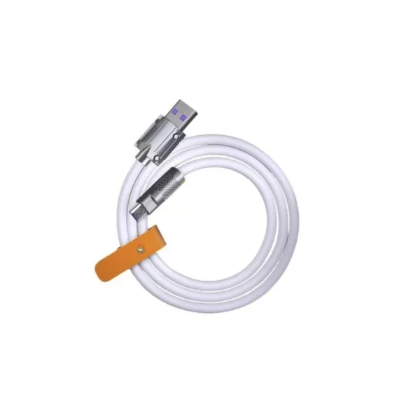 Cable Tipo C Metal, ¡Carga Rápida y Resistencia Extrema! 41005