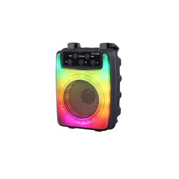 Parlante con radio am y fm con Luces RGB impactantes 2006
