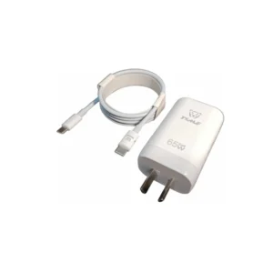 Cargador 65w tipo C, rendimiento inmediato en cada carga 9126